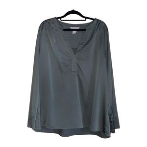 H & M Olive Green Blouse - Size XL